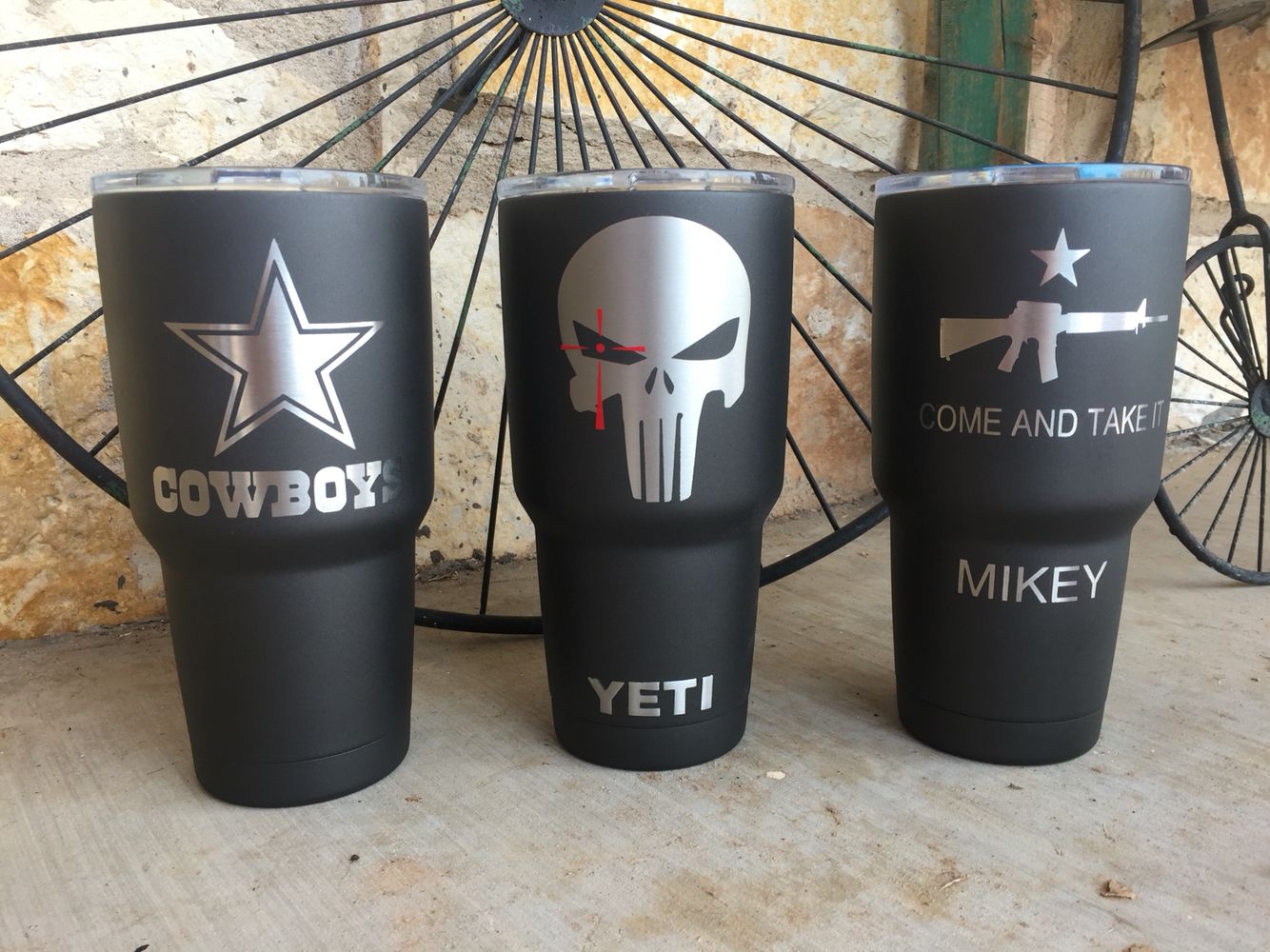 custom yeti mug