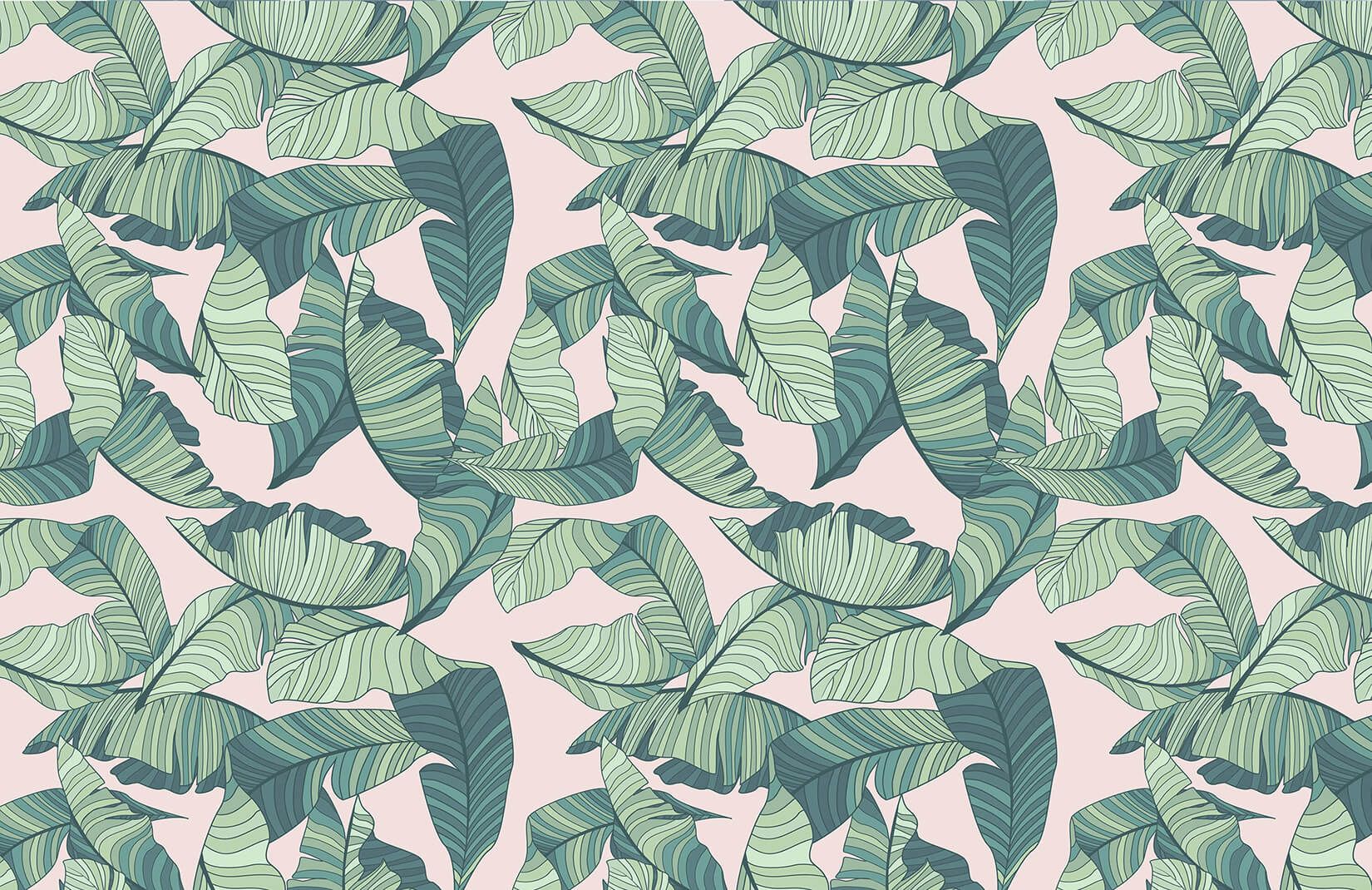 How To Decorate Your Bathroom With Tropical Leaf Wallpaper