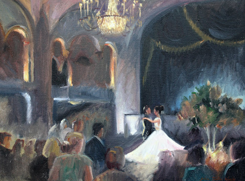 Live Wedding Painting on the Gold Coast: A Unique Keepsake for Your Special Day